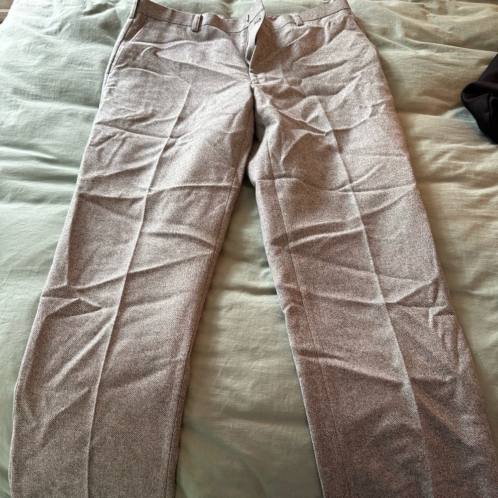 Cashmere blend suit pants